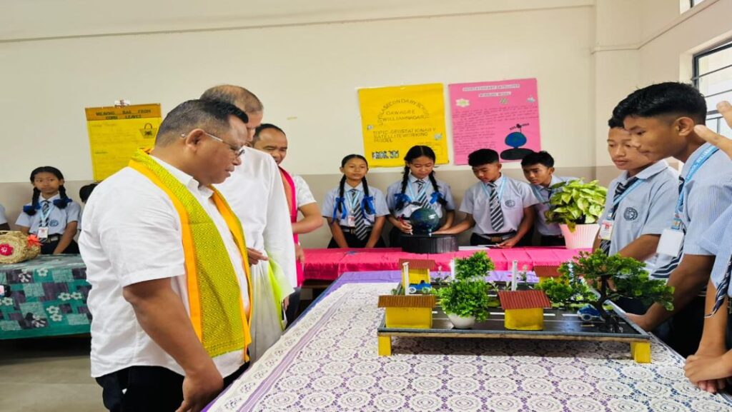 Meghalaya minister urges students to think beyond social media at Williamnagar science exhibition