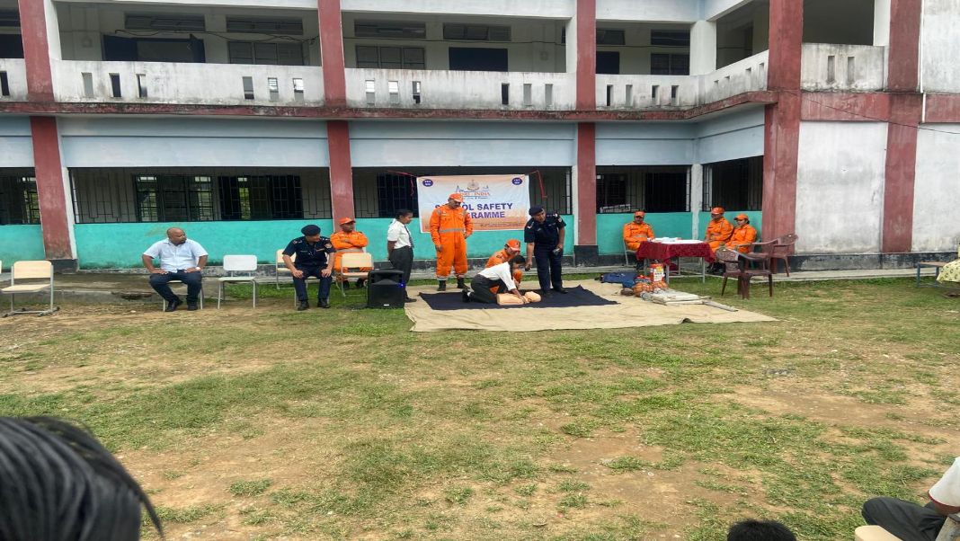NDRF, DDMA conduct week-long disaster preparedness drive across West Garo Hills institutions