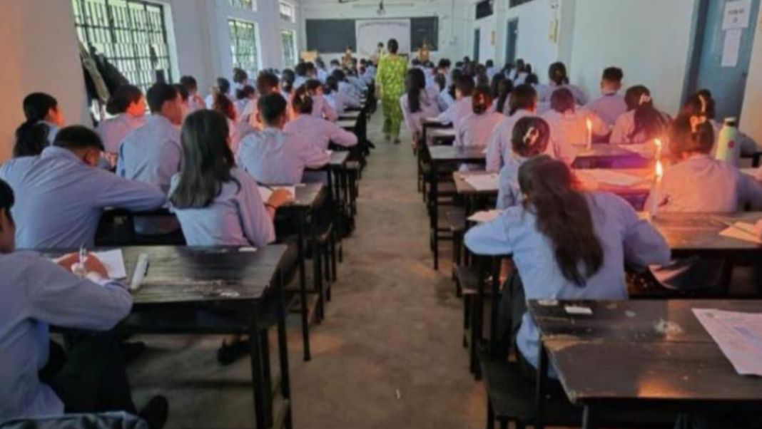 Tura Govt College clarifies candle-lit exam incident, cites storm-induced power outage