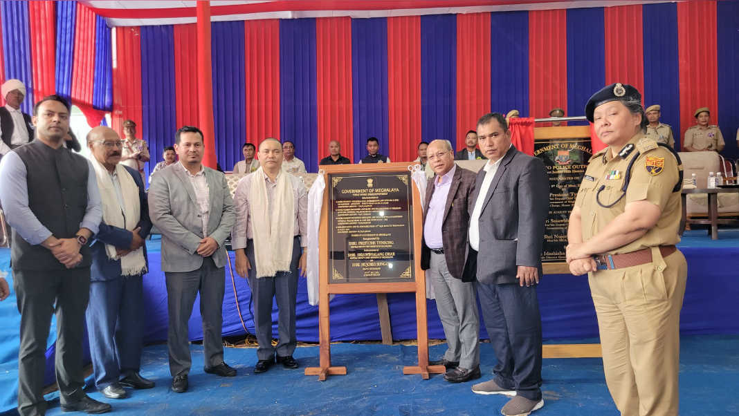 Barato Police Outpost gets permanent campus; ₹24.79 crore road projects launched in West Jaintia Hills