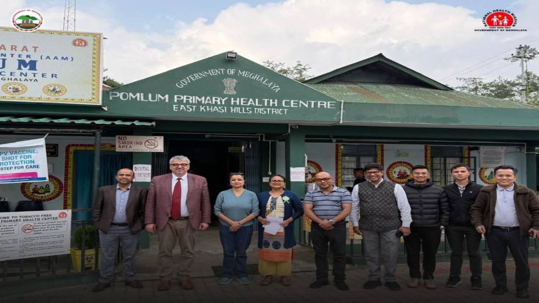 World Bank team reviews Meghalaya’s healthcare, adolescent welfare projects in Sohra