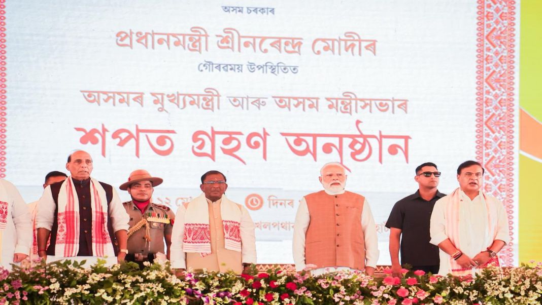 Assam’s biggest political stage yet as Modi, Shah and 20 Chief Ministers mark Himanta’s return