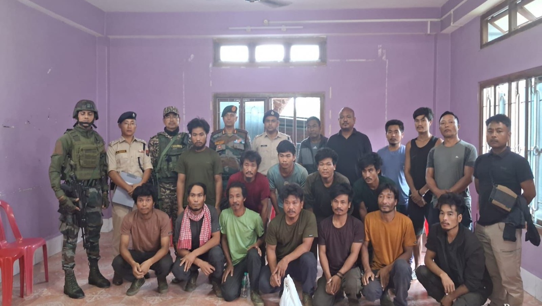 14 Kuki hostages freed as Naga bodies step in; hope rises for release of six missing Nagas