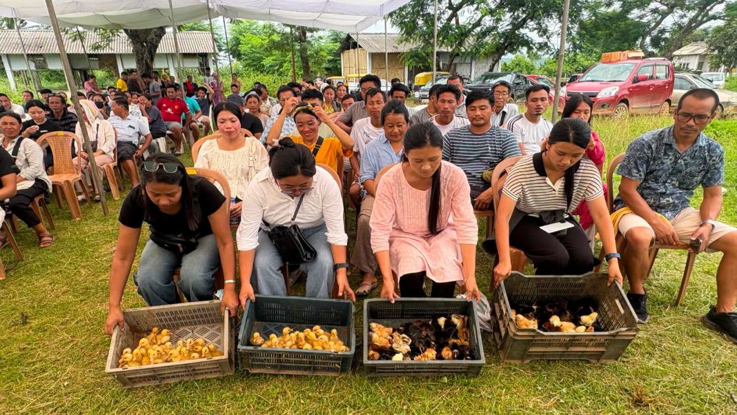 Assam Rifles takes science to farms in Peren