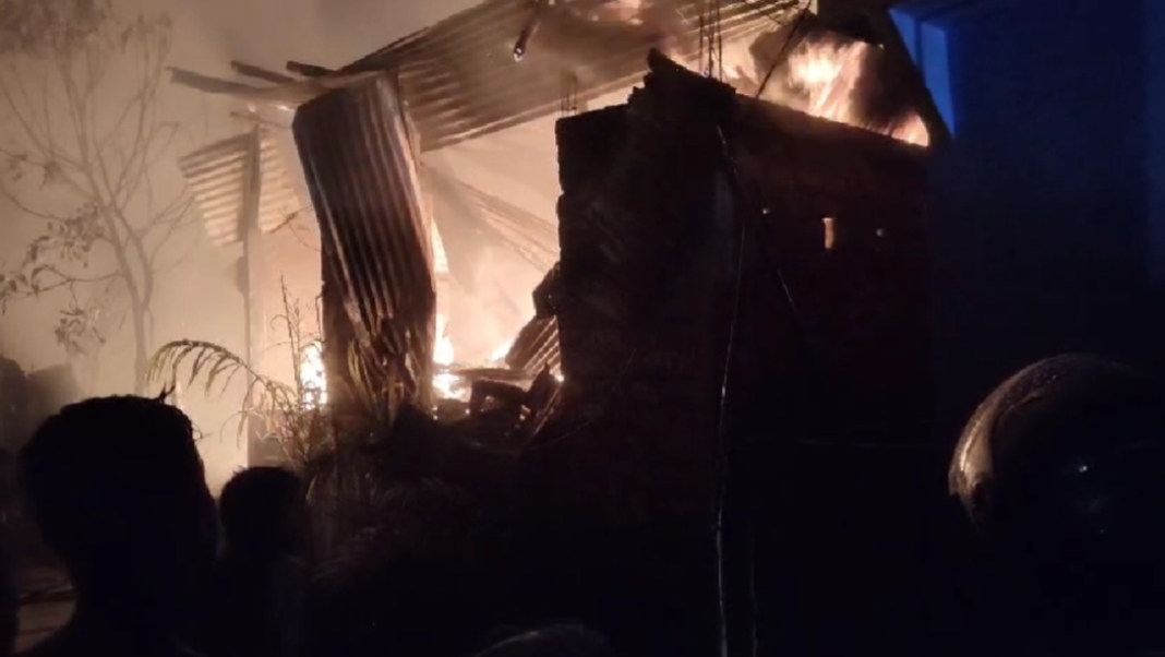 Four of family die in Jalukbari fire, trapped in flames as they slept