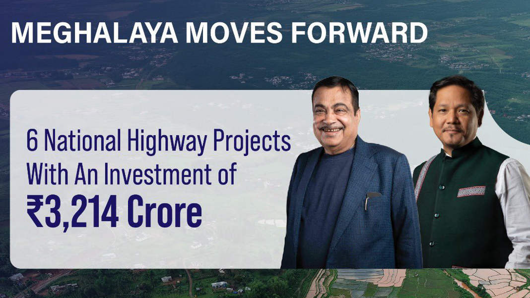 Meghalaya to get ₹3,214-crore highway boost as Gadkari launches six road projects