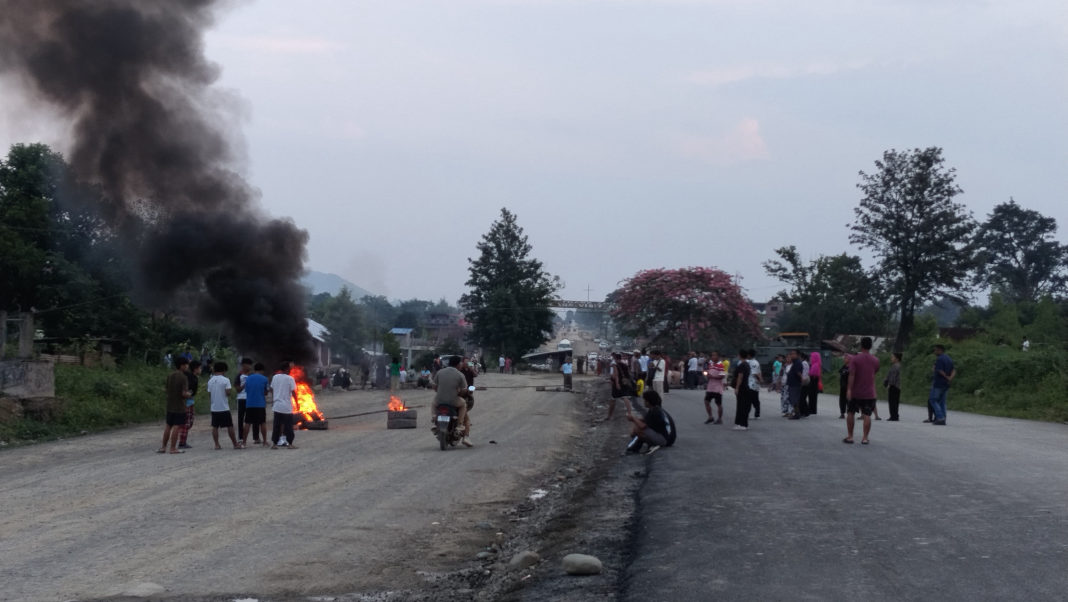 Kuki CSOs enforce emergency highway shutdown, allege selective security operations in Manipur