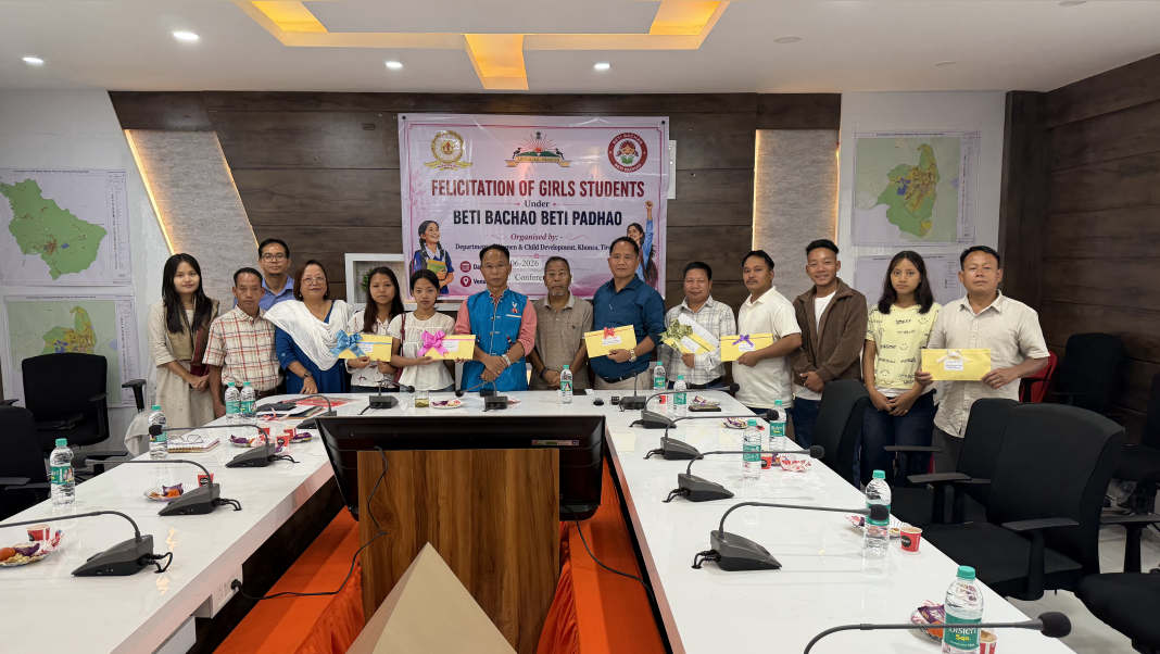 'Parents with daughters are truly fortunate': Tirap DC honours tribal girl achievers