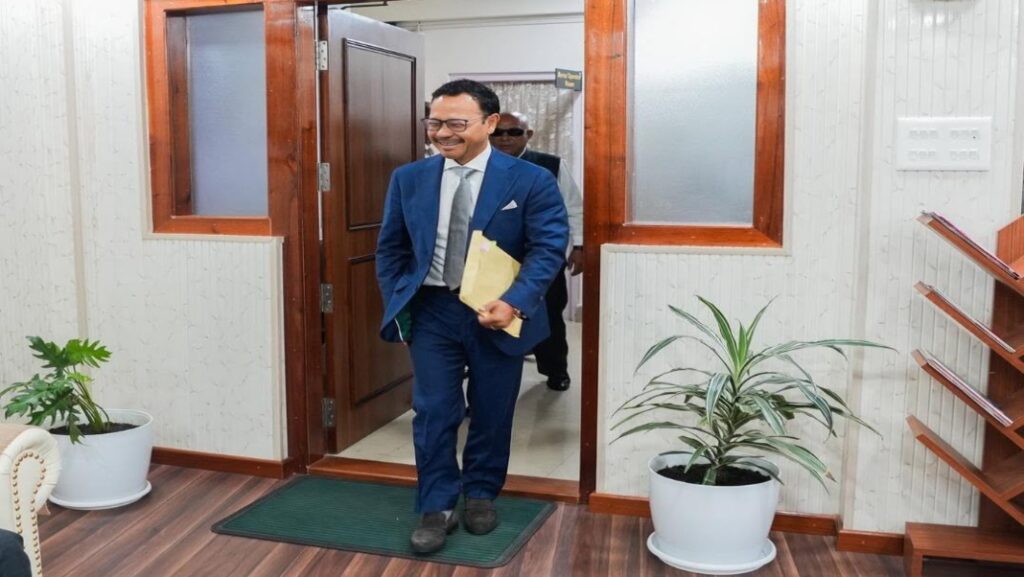 James K Sangma vows to be ‘voice of Meghalaya’ in Rajya Sabha after filing nomination