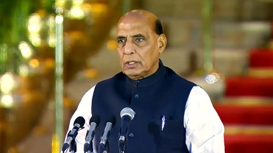 Union Defence Minister Rajnath Singh