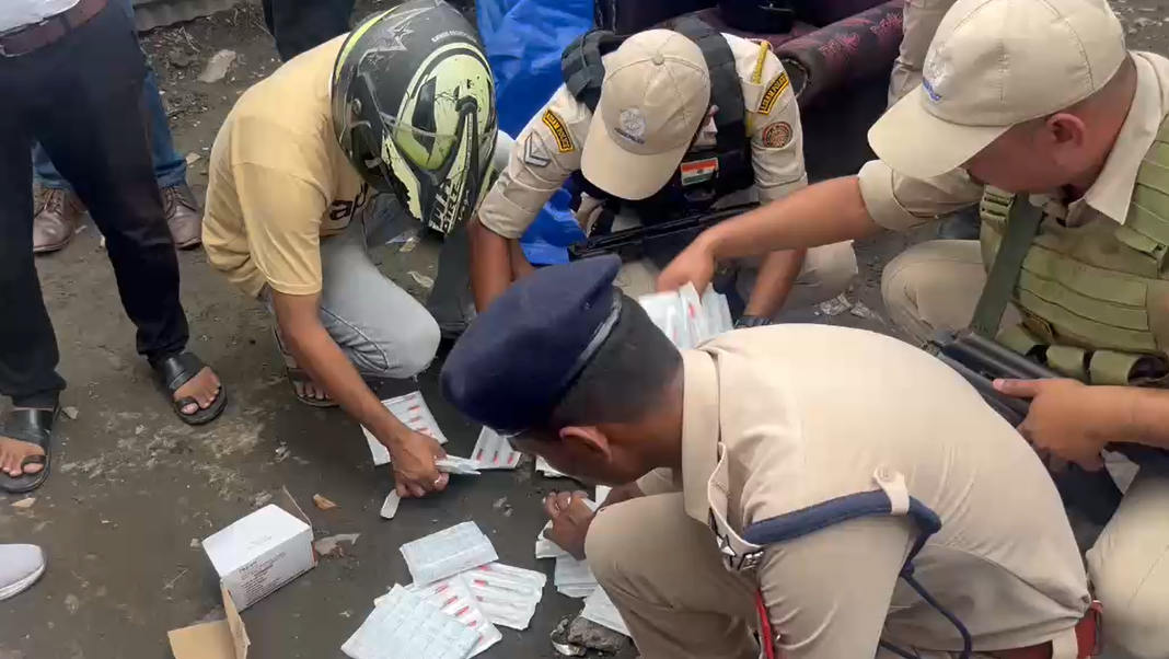 Major anti-drug operation underway near Dibrugarh railway station