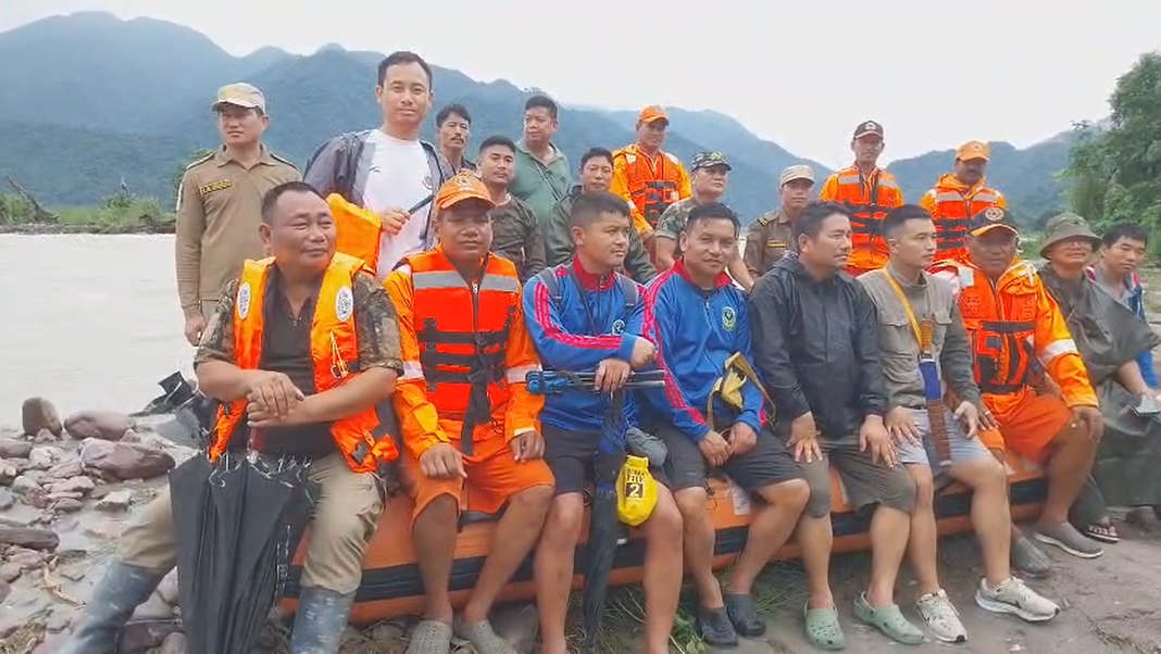Nine rescued after river rescue mission turns into survival drama in Arunachal