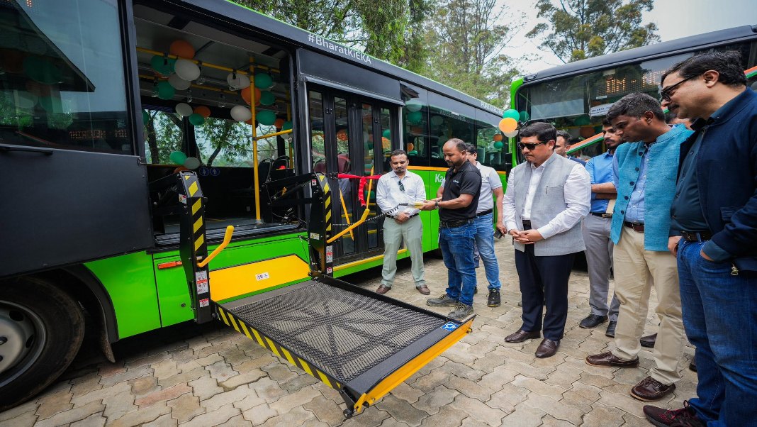 Shillong's electric bus journey begins as city bets on cleaner, smarter public transport