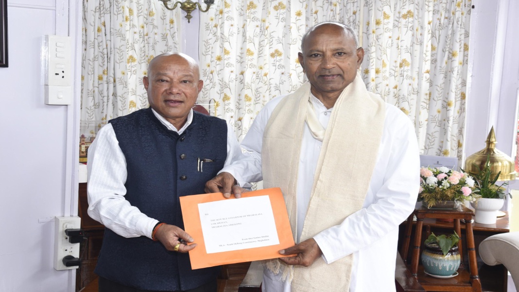 Shullai seeks Meghalaya Governor's intervention against KHADC service license mandate for non-tribals