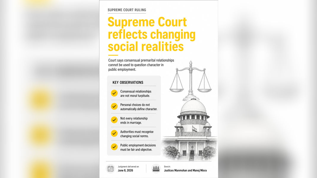 Supreme Court reflects changing social realities