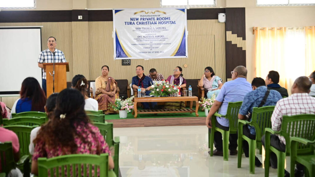 Speaker Thomas Sangma inaugurates new private rooms at Tura Christian Hospital, backs expansion to 100 beds