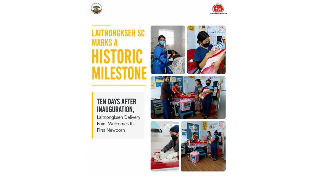 First delivery marks new beginning for healthcare in Laitnongkseh