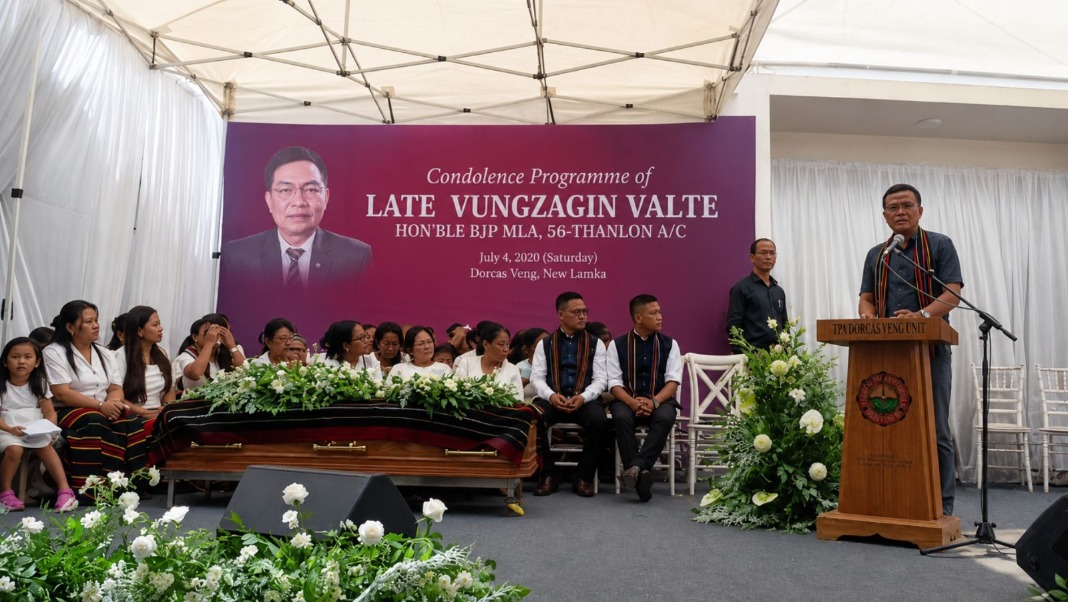 132 days after his death, Manipur MLA Vungzagin Valte laid to rest