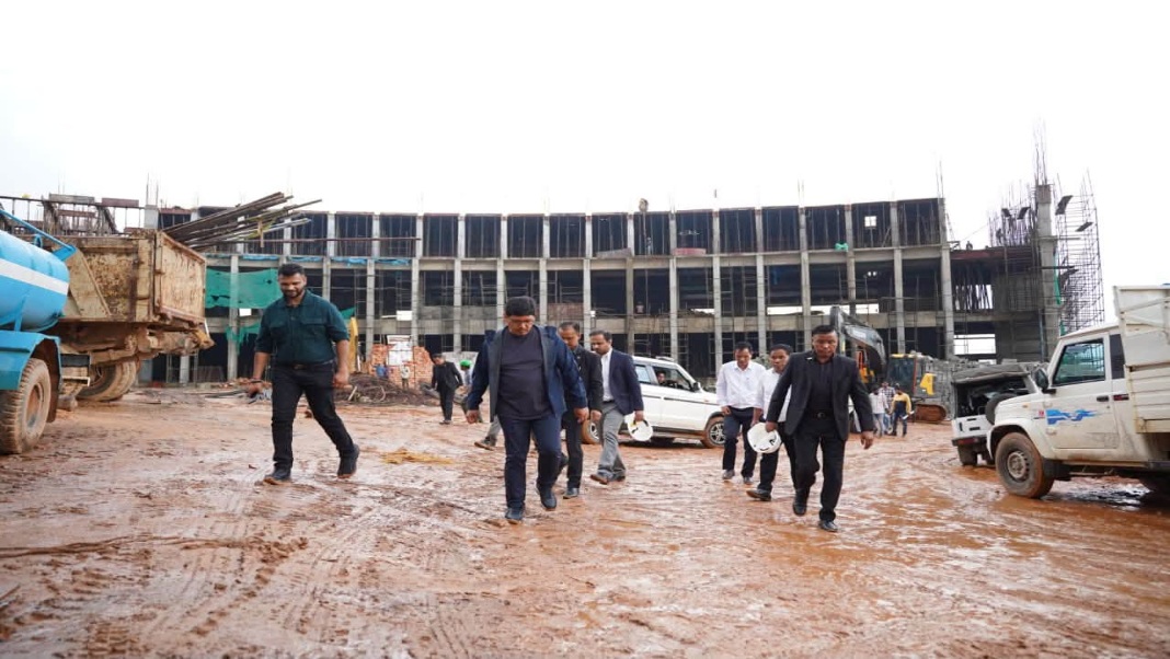 CM Sangma reviews key New Shillong projects