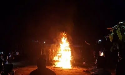 Men raid, burn 36 mail bags in Ukhrul