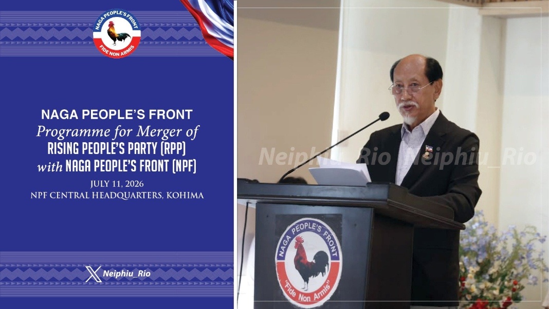Nagaland's Rising People's Party merges with ruling NPF