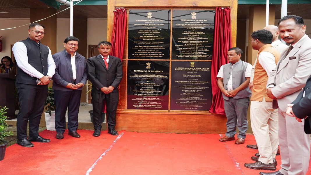 Retired soldier, not Chief Minister inaugurates new government office in Sohiong