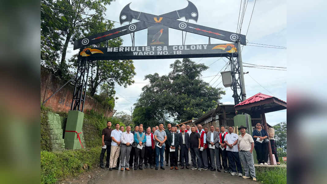 Merhülietsa Colony gets iconic gateway as symbol of unity