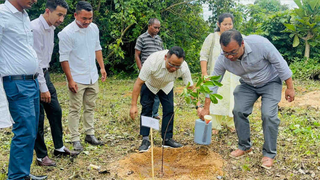 Environmental Awareness and Plantation Programme held at EMRS Rikwarenggre